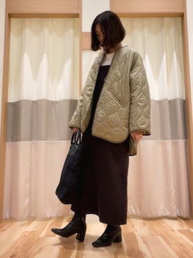 ameさん（レディース・160cm）の秋コーディネート