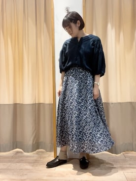 ameさん（レディース・160cm）の夏コーディネート