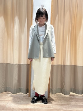 ameさん（レディース・160cm）の春コーディネート