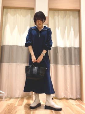 ameさん（レディース・160cm）の秋コーディネート