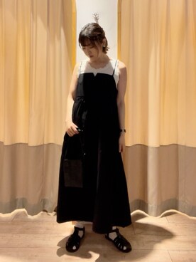 ameさん（レディース・160cm）の夏コーディネート