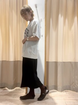 ameさん（レディース・160cm）の夏コーディネート