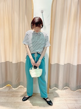 ameさん（レディース・160cm）の春コーディネート