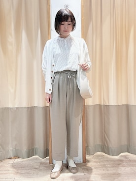 ameさん（レディース・160cm）の春コーディネート