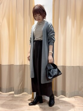 ameさん（レディース・160cm）の秋コーディネート