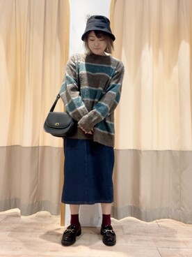 ameさん（レディース・160cm）の秋コーディネート