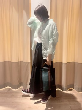 ameさん（レディース・160cm）の夏コーディネート