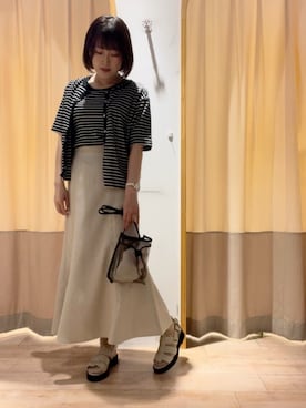 ameさん（レディース・160cm）の夏コーディネート