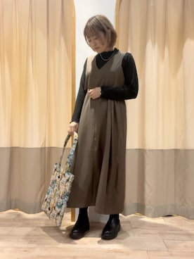 ameさん(レディース・160cm)の秋コーディネート