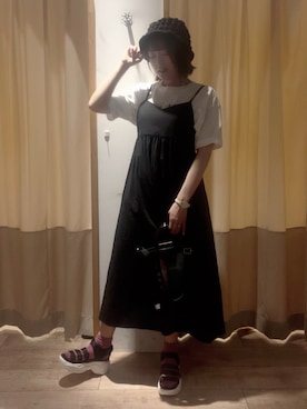 ameさん(レディース・160cm)の夏コーディネート