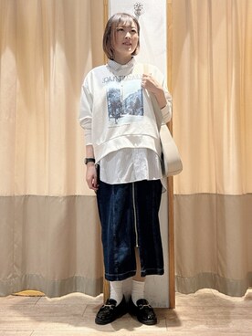 ameさん（レディース・160cm）の春コーディネート