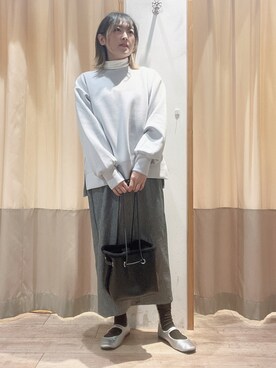 ameさん（レディース・160cm）の冬コーディネート