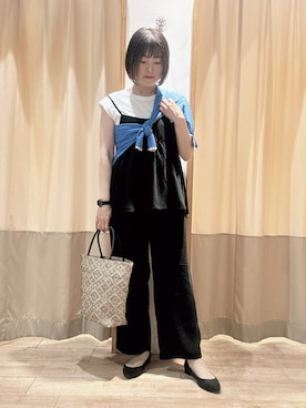 ameさん（レディース・160cm）の春コーディネート
