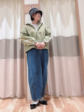「サマンサモスモス」｜「アイテム（ジャケット/アウター）」を使った、ameさん（レディース・160cm）の冬コーディネート