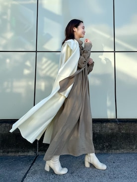 ezicknaminさん（レディース・157cm）の冬コーディネート