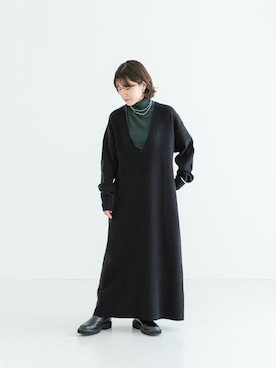 「タートル」｜MINAさん（レディース・154cm）の秋コーディネート