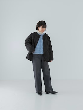 「URBAN RESEARCH（アーバンリサーチ）のアイテム（ジャケット/アウター）」を使った、MINAさん（レディース・154cm）の秋コーディネート