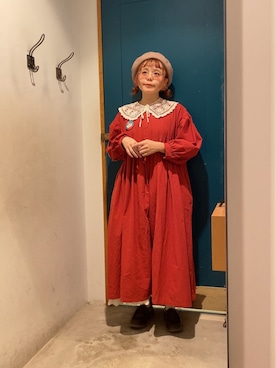 「アイテム（その他シューズ）」を使った、ま　え　のさん（レディース・158cm）の秋コーディネート