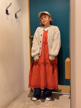 「サマンサ モスモス(Samansa Mos2)」｜ま　え　のさん（レディース・158cm）の秋コーディネート