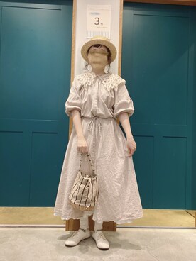 ま　え　のさん（レディース・158cm）の春コーディネート
