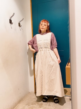 「Samansa Mos2（サマンサ モスモス）のアイテム」を使った、ま　え　のさん（レディース・158cm）の夏コーディネート