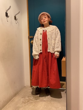 「ワンピース」｜ま　え　のさん（レディース・158cm）の秋コーディネート