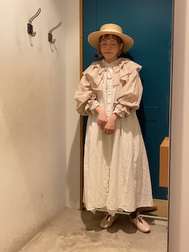 「アイテム（ワンピース/ドレス）」を使った、ま　え　のさん（レディース・158cm）の春コーディネート