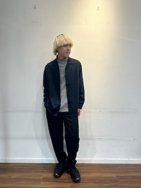 「ITEMS URBANRESEARCH（アイテムズ アーバンリサーチ）のアイテム（シャツ/ブラウス）」を使った、ゆうやさん（メンズ・171cm）の秋コーディネート