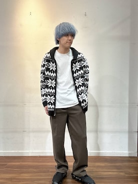 「カウチン」｜ゆうやさん（メンズ・171cm）の秋コーディネート