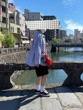 「DoCLASSE（ ドゥクラッセ）のアイテム」を使った、konaさん（レディース・157cm）の夏コーディネート