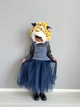 「アイテム（ブーツ）」を使った、☆momo☆さん（キッズ・120cm）の冬コーディネート