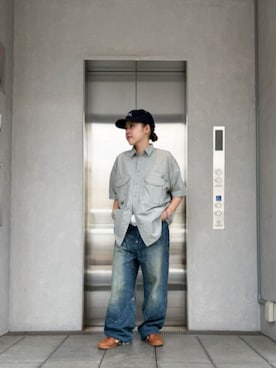 「DAIWA PIER39（ダイワピア39）のアイテム」を使った、 UNION TOKYO さん（レディース・154cm）の夏コーディネート