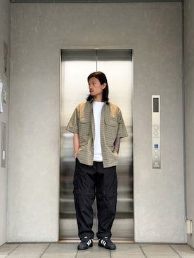 「DAIWA PIER39（ダイワピア39）のアイテム」を使った、 UNION TOKYO さん（メンズ・175cm）の夏コーディネート