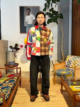 「clarks」｜UNIONECさん（メンズ・175cm）の秋コーディネート