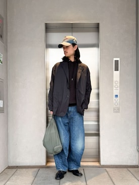 「DAIWA PIER39（ダイワピア39）のアイテム」を使った、 UNION TOKYO さん（メンズ・175cm）の夏コーディネート