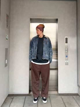 「DAIWA PIER39（ダイワピア39）のアイテム」を使った、 UNION TOKYO さん（メンズ・183cm）の秋コーディネート