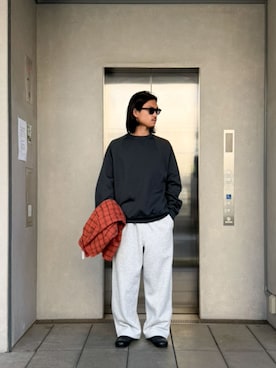 「DAIWA PIER39（ダイワピア39）のアイテム」を使った、 UNION TOKYO さん（メンズ・175cm）の秋コーディネート