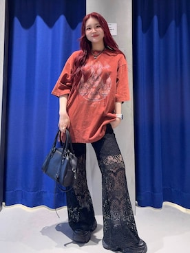 「Anui（アニュイ）のアイテム」を使った、Suzuka さん（レディース・158cm）の夏コーディネート