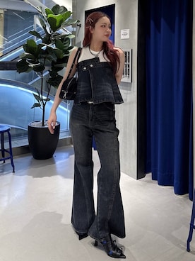 「PAGEBOY（ページボーイ）のアイテム（サンダル）」を使った、Suzuka さん（レディース・158cm）の夏コーディネート
