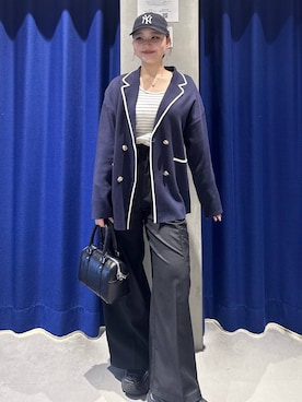 Suzuka さん（レディース・158cm）の冬コーディネート