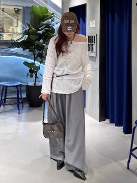 Suzuka さん（レディース・158cm）の春コーディネート