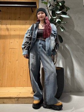 Suzuka さん（レディース・158cm）の秋コーディネート