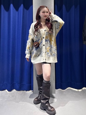 「アイテム（ボディバッグ/ウエストポーチ）」を使った、Suzuka さん（レディース・158cm）の秋コーディネート