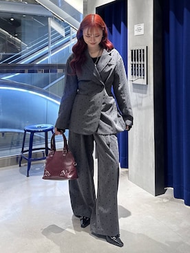 「PAGEBOY（ページボーイ）のアイテム（アクセサリー）」を使った、Suzuka さん（レディース・158cm）の秋コーディネート
