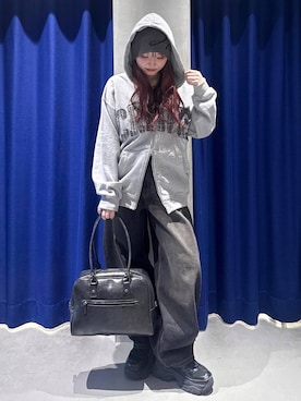 Suzuka さん（レディース・158cm）の冬コーディネート