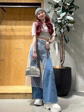 Suzuka さん(レディース・158cm)の夏コーディネート