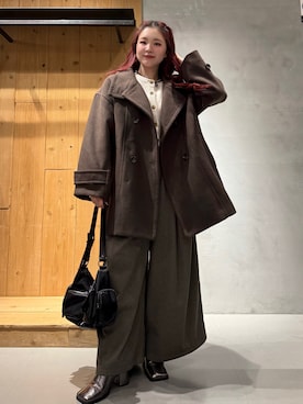 Suzuka さん（レディース・158cm）の秋コーディネート