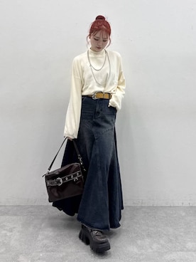 Suzuka さん（レディース・158cm）の秋コーディネート