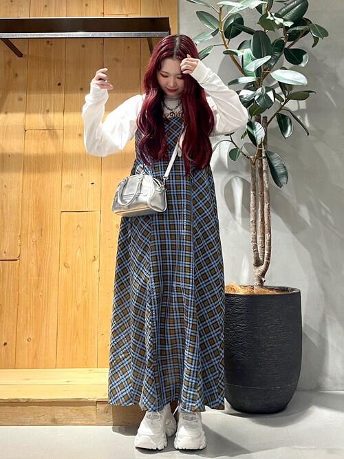 PAGEBOY 博多アミュエストSuzuka さんのワンピースを使った 