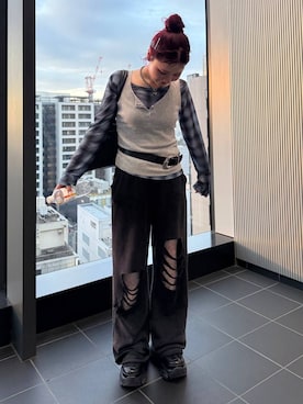 Suzuka さん(レディース・158cm)の夏コーディネート